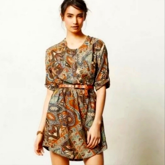 Anthropologie Holding Horses Dress 4 - Picture 1 of 6